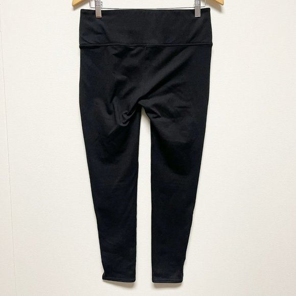 SPANX Black Knit Stretch Skinny Pull On Leggings Size L - Picture 2 of 7